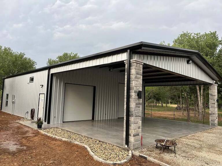 Covered area