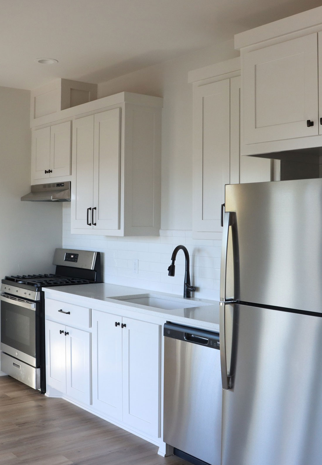 Remodeled kitchen